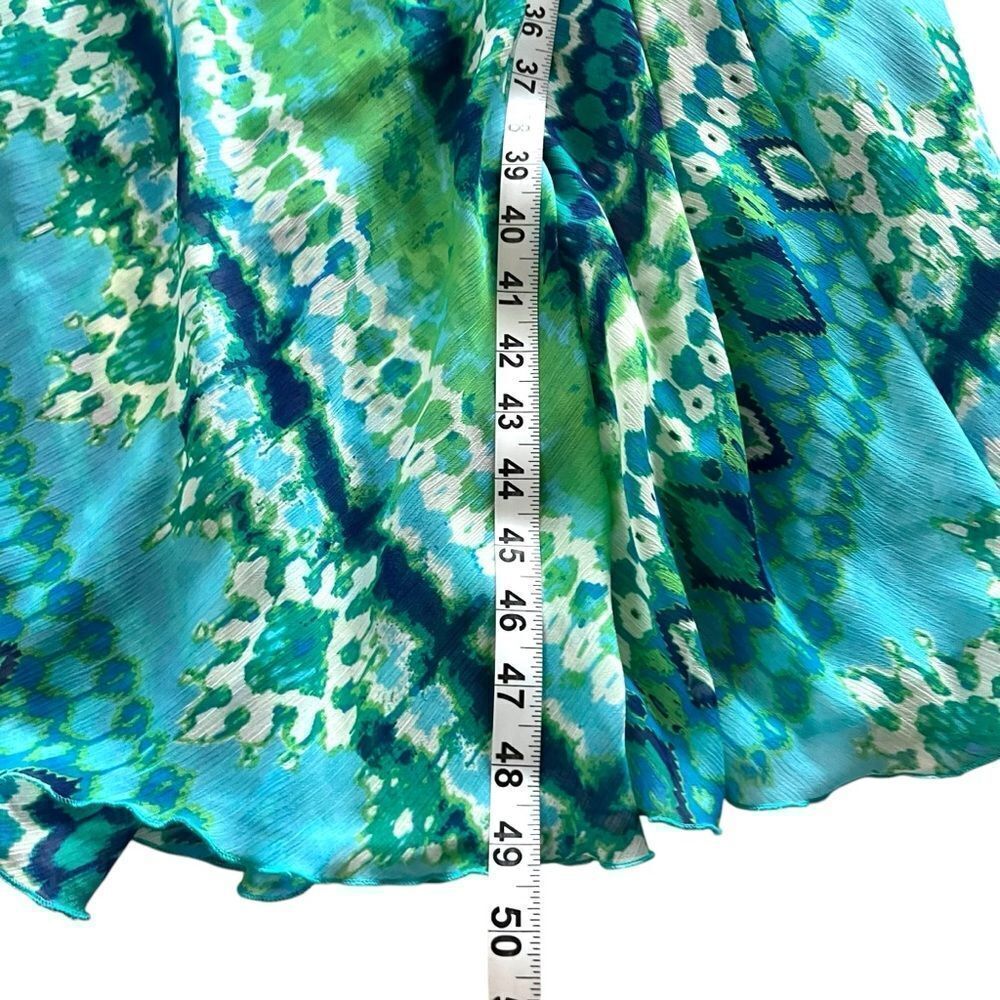 Rabbit Rabbit Rabbit Ikat Print Asymetrical Dress - Picture 8 of 9